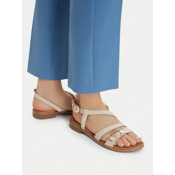 tamaris Sandale Tamaris 1-28119-46 Krem