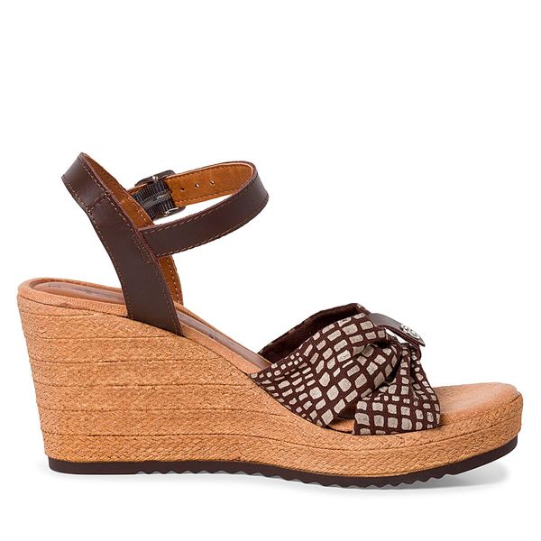 Tamaris Sandale Tamaris 1-28346-20 Chocolate/Dots 356