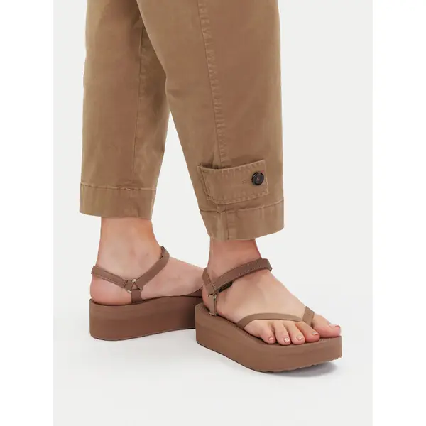 Teva Sandale Teva Flatform Slim 1164630 Smeđa