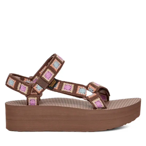 Teva Sandale Teva Flatform Universal Crochet 1150210 Smeđa