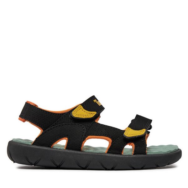 Timberland Sandale Timberland Perkins Row 2 Strap Sandal TB0A43EAEDN1 Black W Medium Yellow