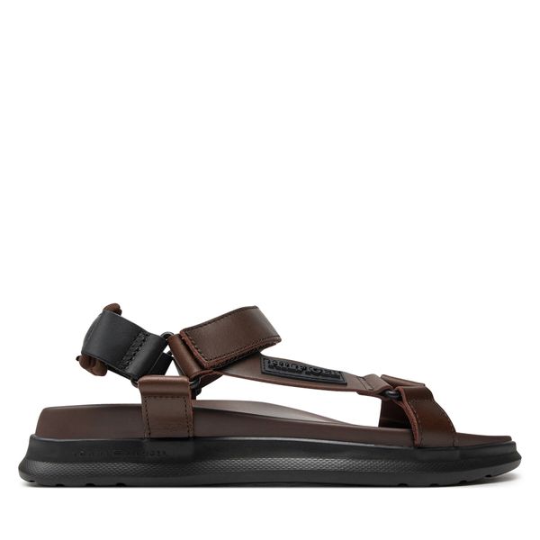 Tommy Hilfiger Sandale Tommy Hilfiger D Density Hilfiger Strap Sandal FM0FM05006 Smeđa