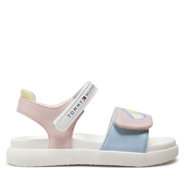 Tommy Hilfiger Sandale Tommy Hilfiger Heart Print T1A2-33233-0326 S Šarena