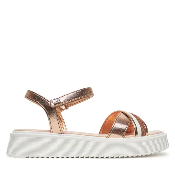 Tommy Hilfiger Sandale Tommy Hilfiger Sandal T4A2-33800-0569 S Ružičasto zlato