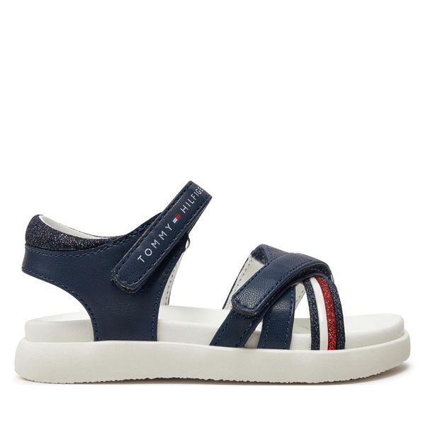 Tommy Hilfiger Sandale Tommy Hilfiger Strippes Velcro Sanadal T1A2-33234-0326 S Tamnoplava