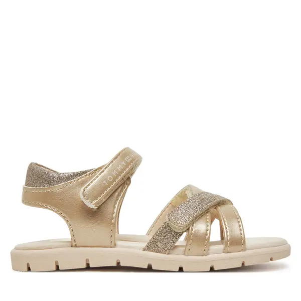 Tommy Hilfiger Sandale Tommy Hilfiger T1A2-33771-1381 S Zlatna