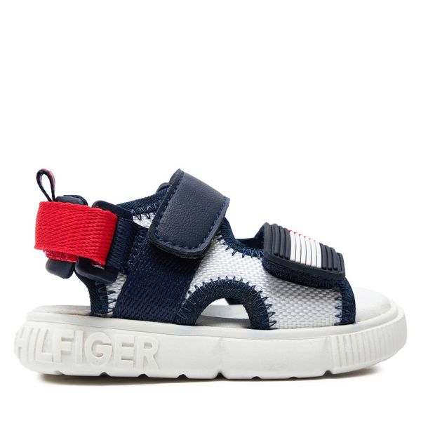 Tommy Hilfiger Sandale Tommy Hilfiger T1B2-33421-1591 M Bianco/Blu/Rosso Y003