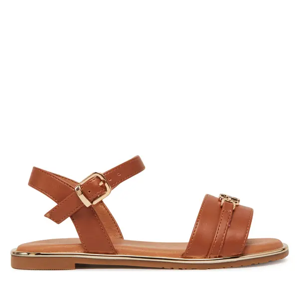 Tommy Hilfiger Sandale Tommy Hilfiger T3A2-33778-0326 M Smeđa