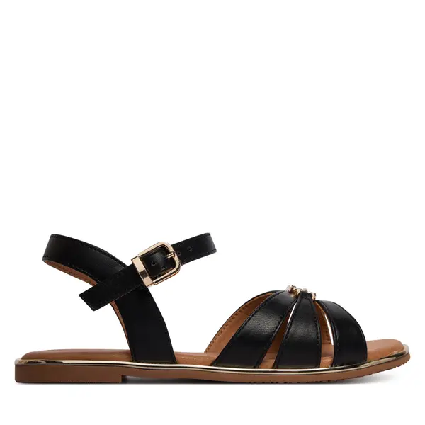 Tommy Hilfiger Sandale Tommy Hilfiger T3A2-34280-0326 M Crna