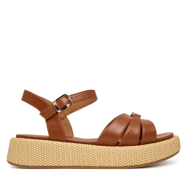 Tommy Hilfiger Sandale Tommy Hilfiger T3A2-34293-0326 Smeđa