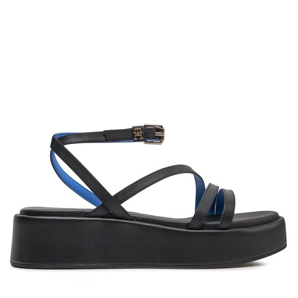 Tommy Hilfiger Sandale Tommy Hilfiger Th Strap Platform FW0FW07728 Black BDS
