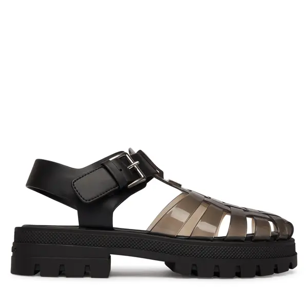 Tommy Jeans Sandale Tommy Jeans Jelly Chunky Cleat Fisherman EN02949 Crna
