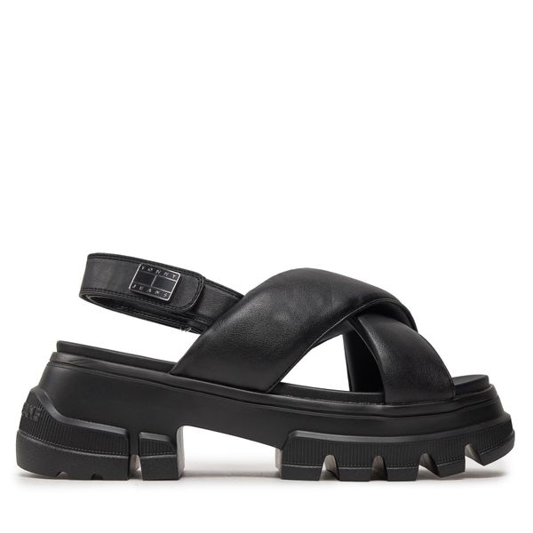 Tommy Jeans Sandale Tommy Jeans Tjw Chunky City Sandal EN0EN02525 Black BDS