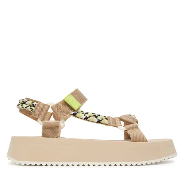 Tommy Jeans Sandale Tommy Jeans Tjw Eva Rope Sandal EN0EN02970 Bež