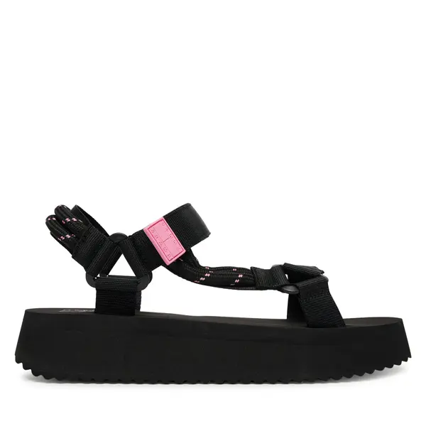 Tommy Jeans Sandale Tommy Jeans Tjw Eva Rope Sandal EN0EN02970 Crna