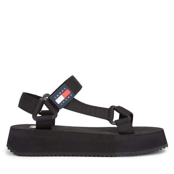 Tommy Jeans Sandale Tommy Jeans Tjw Eva Sandal EN0EN02466 EN0EN02466 Crna