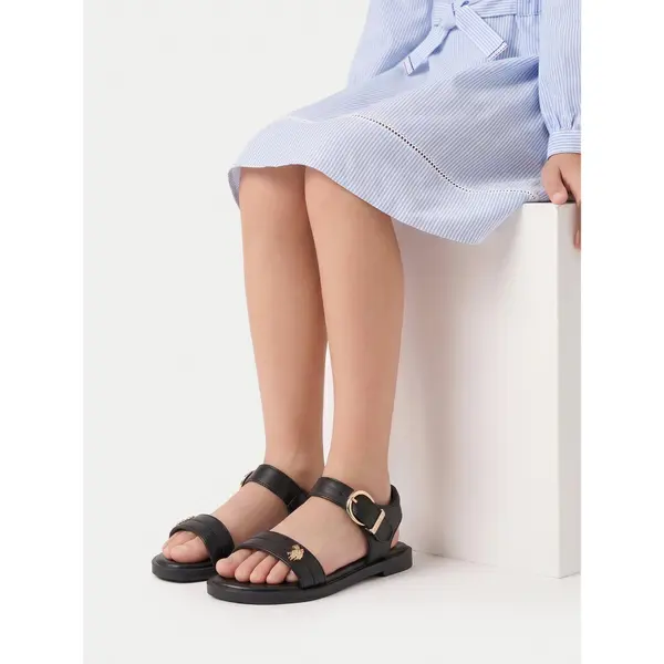 U.S. Polo Assn. Sandale U.S. Polo Assn. EO-ADELA001K/6Y1 Crna