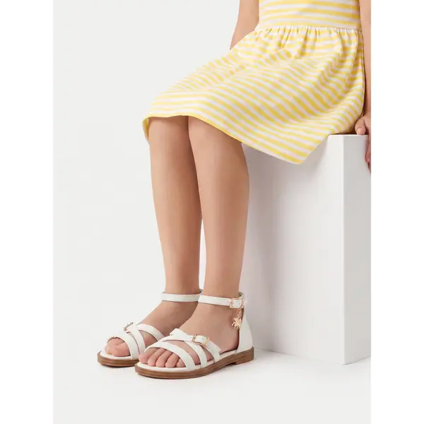 U.S. Polo Assn. Sandale U.S. Polo Assn. EO-ANGE001K/6Y1 Bijela