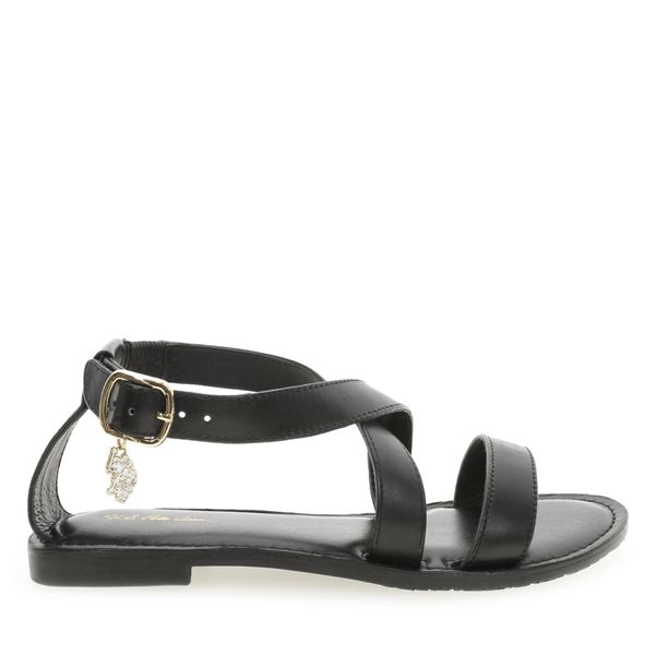 U.S. Polo Assn. Sandale U.S. Polo Assn. Linda LINDA001 LTH BLK