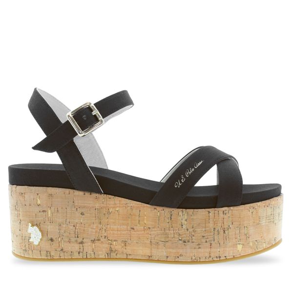 U.S. Polo Assn. Sandale U.S. Polo Assn. Loren LOREN002 Crna