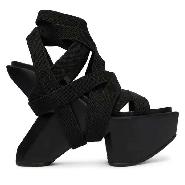 United Nude Sandale United Nude Boulder Bondage 108940105 Crna