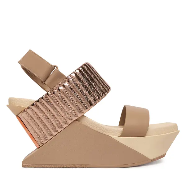 United Nude Sandale United Nude Delta Wedge Puffier 10988971188 Bež