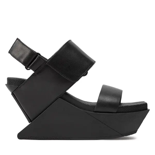 United Nude Sandale United Nude Delta Wedge Sandal 1041301162 Crna