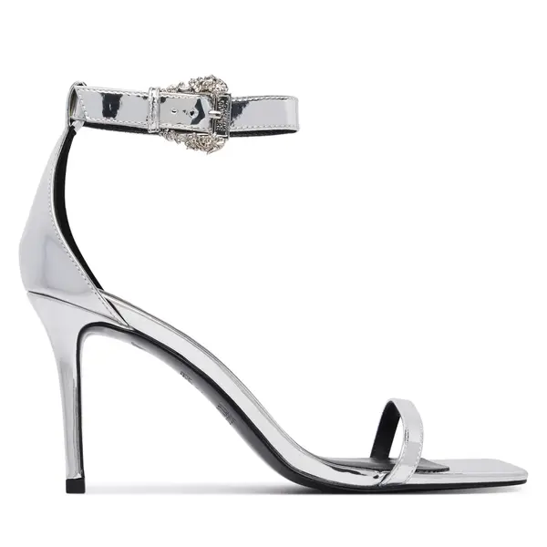 Versace Jeans Couture Sandale Versace Jeans Couture 80VA3S76 ZS406 Srebrna