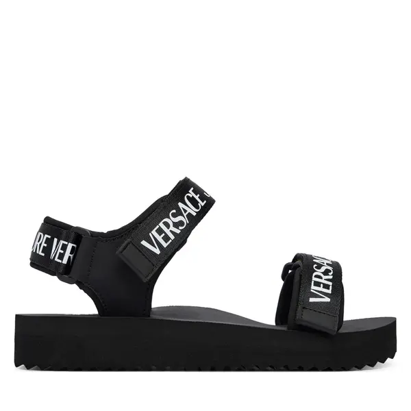 Versace Jeans Couture Sandale Versace Jeans Couture 80VA3SX4 ZS630 Crna