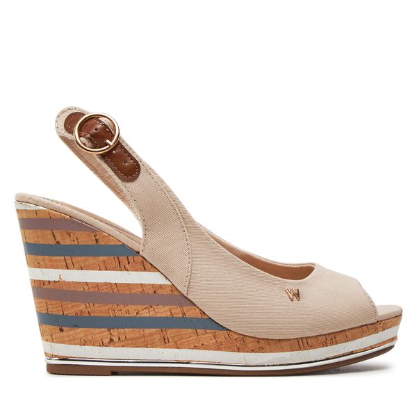 Wrangler Sandale Wrangler Raval Marina Women Wedge 20241057.32A Sand 32A