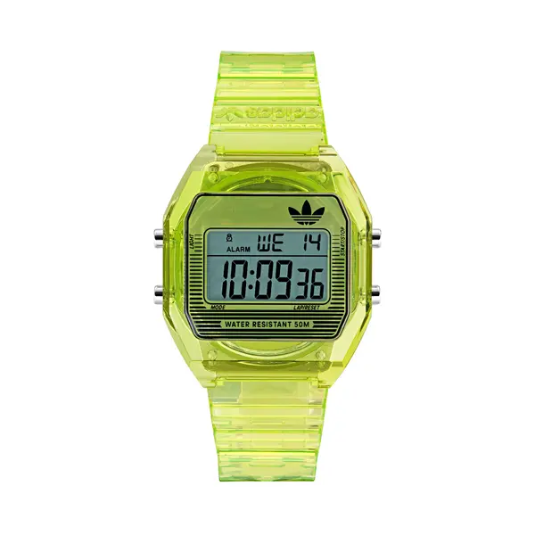 Adidas Sat adidas AO Street Digital Two Crystal AOST25538 Zelena