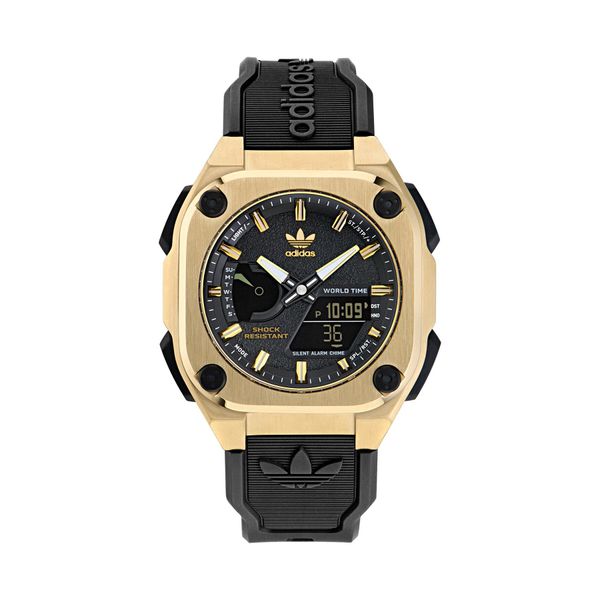 adidas Sat adidas Master Originals One Chrono AOFH23501 Black/Gold