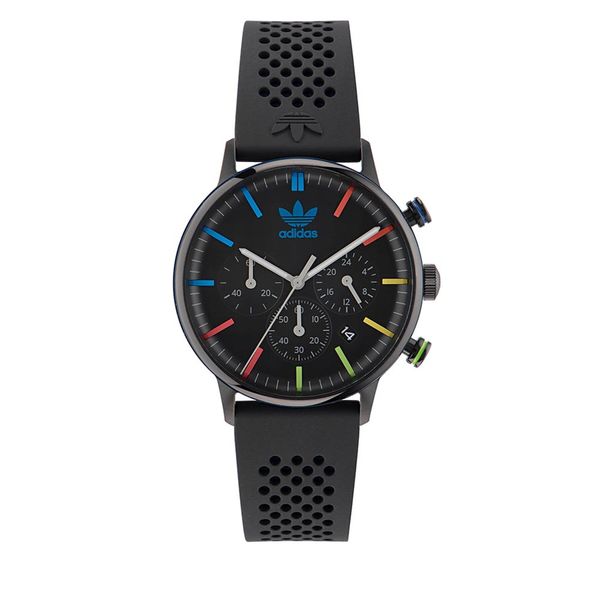 adidas Originals Sat adidas Originals Code One Chrono Watch AOSY23021 Black