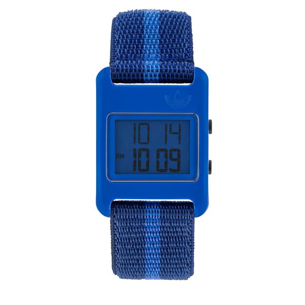 adidas Originals Sat adidas Originals Retro Pop Digital Watch AOST23070 Blue