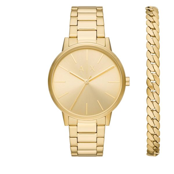 Armani Exchange Sat Armani Exchange AX7144SET Gold