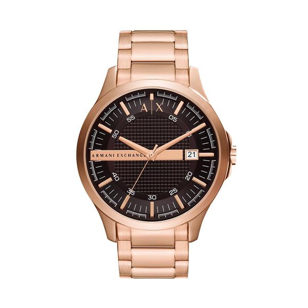 Armani Exchange Sat Armani Exchange Hampton AX2449 Rose Gold/Black