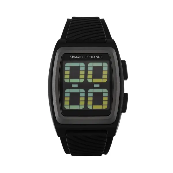 Armani Exchange Sat Armani Exchange Kelvin AX2971 Crna