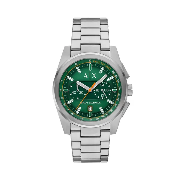 Armani Exchange Sat Armani Exchange Parker Chronograph AX2862 Srebrna