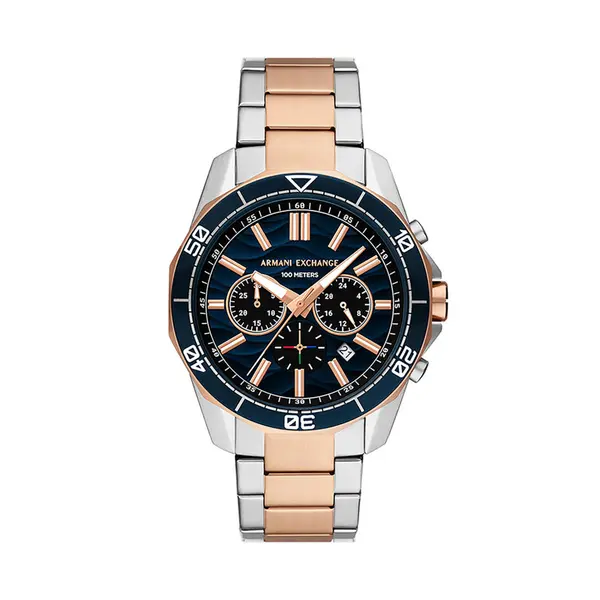 Armani Exchange Sat Armani Exchange SPENCER AX1965 Srebrna
