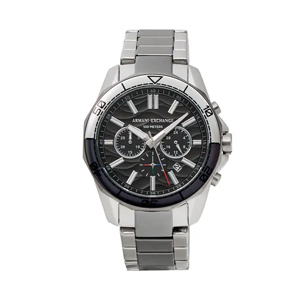 Armani Exchange Sat Armani Exchange Spencer AX1973 Srebrna