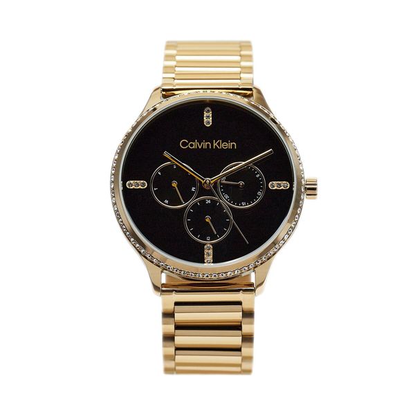 Calvin Klein Sat Calvin Klein Dress 25200371 Gold/Black