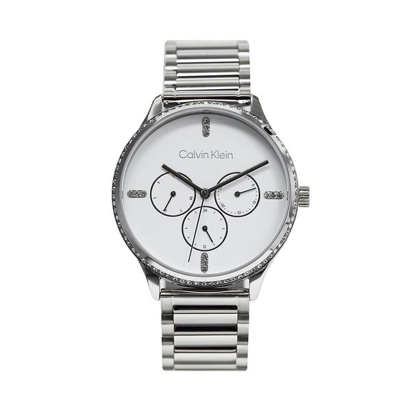 Calvin Klein Sat Calvin Klein Dress 25200373 Silver/White