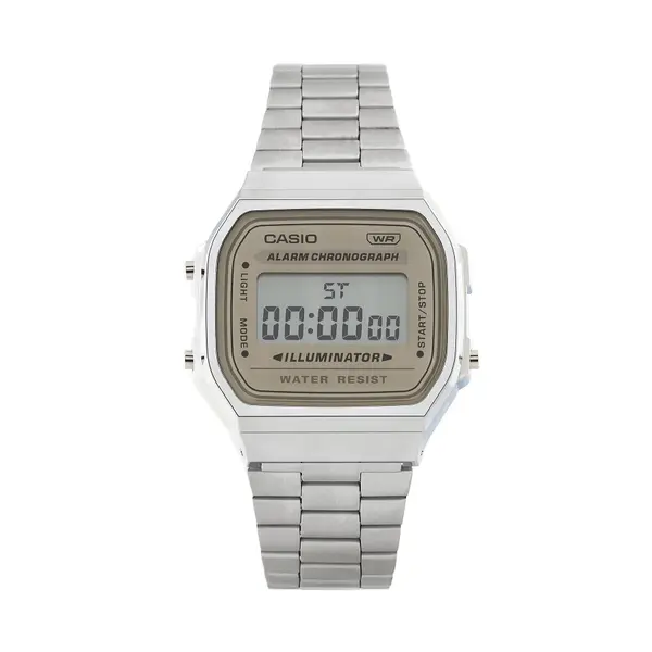 Casio Sat Casio A168WA-8AYES Srebrna