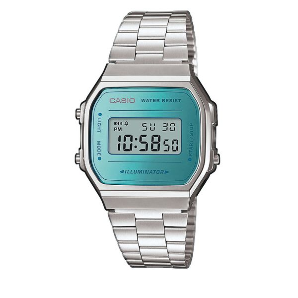 Casio Sat Casio A168WEM -2EF Silver