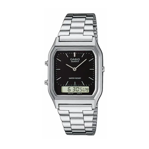 Casio Sat Casio AQ-230A-1DMQYES Srebrna