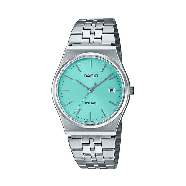 Casio Sat Casio Classic MTP-B145D-2A1VEF Silver/Blue