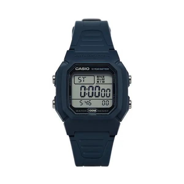 Casio Sat Casio Digital W-800H-2AVES Tamnoplava
