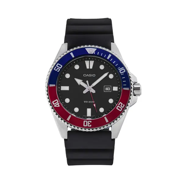Casio Sat Casio Duro Diver MDV-107-1A3VEF Crna