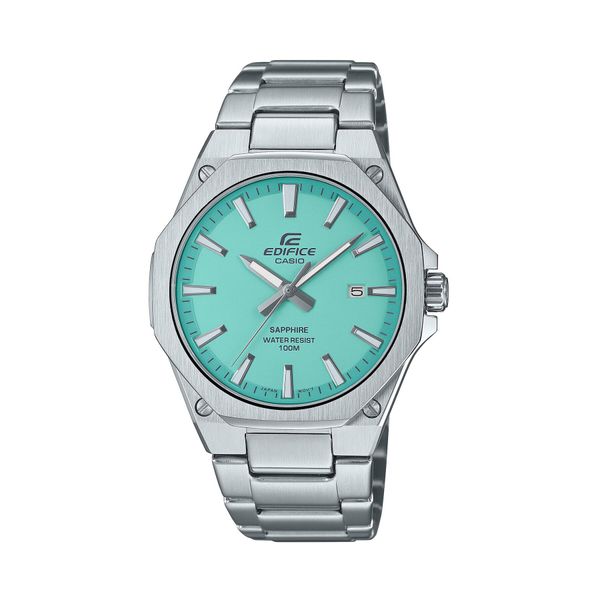 Casio Sat Casio Edifice Classic Sapphire EFR-S108D-2BVUEF Silver