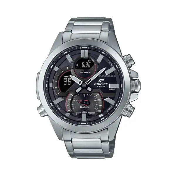 Casio Sat Casio Edifice ECB-30D-1AEF Srebrna